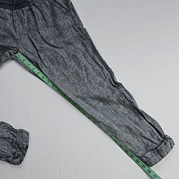 Athleta -140 Bali Linen Ankle Pant in Flint Grey Heather‎ #175799 size 8 - Picture 11 of 12